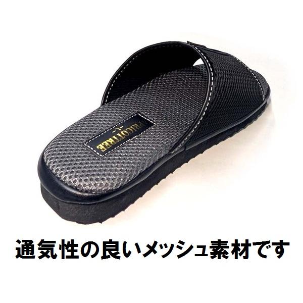サンダル メッシュ つっかけ メンズ 紳士 さらさら 通気性 軽量