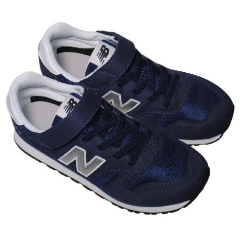 New Balance YV373 KN2 ニューバランス スニーカー 17cm〜24cm ベルクロ ネイビー マジックテープ ユニセックス 合皮｜kutunohoshikawa｜02