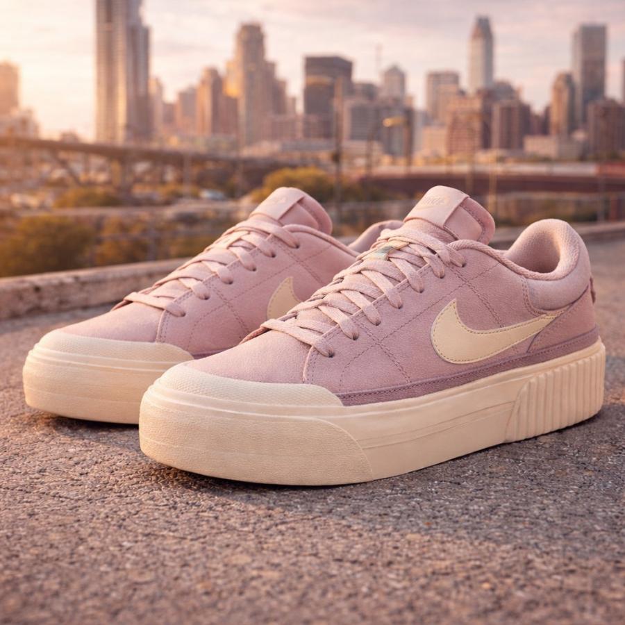 NIKE（ナイキ） レディース コート レガシー リフト ピンク NIKE COURT