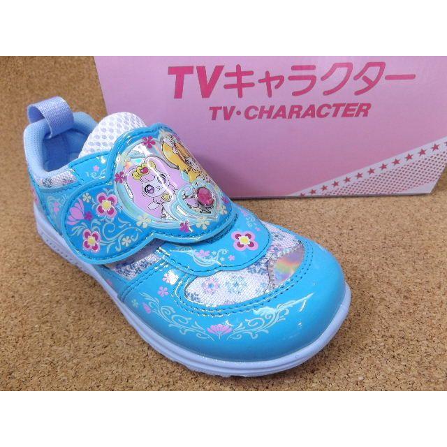 Go！プリンセスプリキュア　プリキュアC-670 サックス│ キャラクタースニーカー 15.0cm-19.0cm  :ccx6700sx:靴屋さんのホームページ Yahoo!店 - 通販 - Yahoo!ショッピング