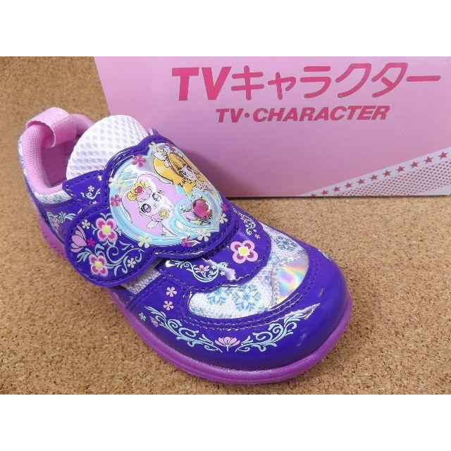 Go プリンセスプリキュア プリキュアc 670 白 パープル キャラクタースニーカー 15 0cm 19 0cm Ccx6700wpp 靴屋さんのホームページ Yahoo 店 通販 Yahoo ショッピング