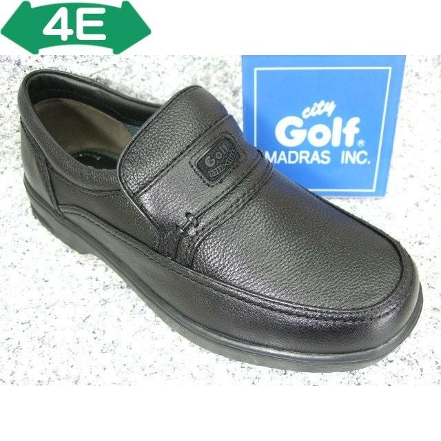 City Golf シティゴルフ　GF901 ブラック│ メンズ 革靴 ビジネスシューズ 24.0cm-27.0cm | madras