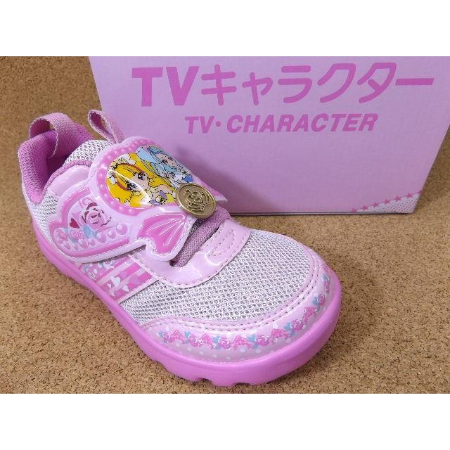 Go プリンセスプリキュア プリキュアc 693 ピンク キャラクタースニーカー 15 0cm 19 0cm Tvi6930pk 靴屋さんのホームページ Yahoo 店 通販 Yahoo ショッピング