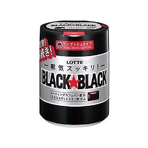 ロッテ ブラックブラック 高級品 粒 ワンプッシュボトル 140g×6個入 日時指定