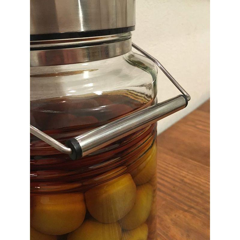 優先配送 保存瓶 保存容器 梅酒瓶 アデリア Mcコンテナー5l 817 日本製 レードル付 果実酒瓶 ステンレスキャップ ガラス瓶 梅瓶 食品保存容器 Www Fattoriabacio Com