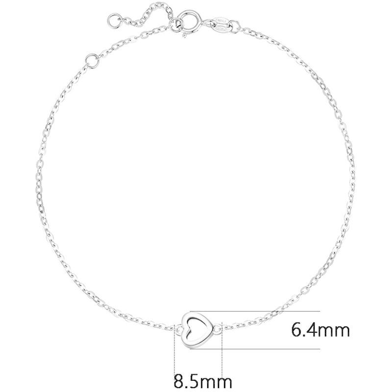 最新作売れ筋が満載 Fancime プラチナ Pt950 ハート ブレスレット レディース ギフトラッピング済 誕生日 プレゼント プラチナ ブレスレット