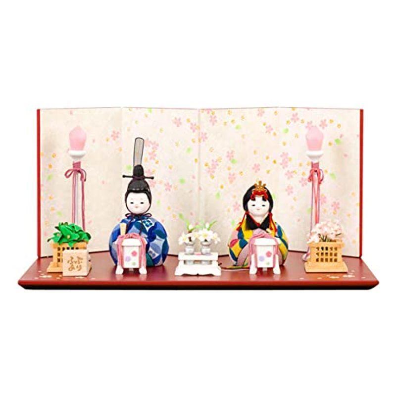 ふるさと納税 おしゃれ コンパクト 雛人形 木目込み 七宝 朱塗 螺鈿細工 高岡漆器 静岡和屏風使用 飾り 親王 ぷりふあ 手帳 日記 家計簿 Lncci La