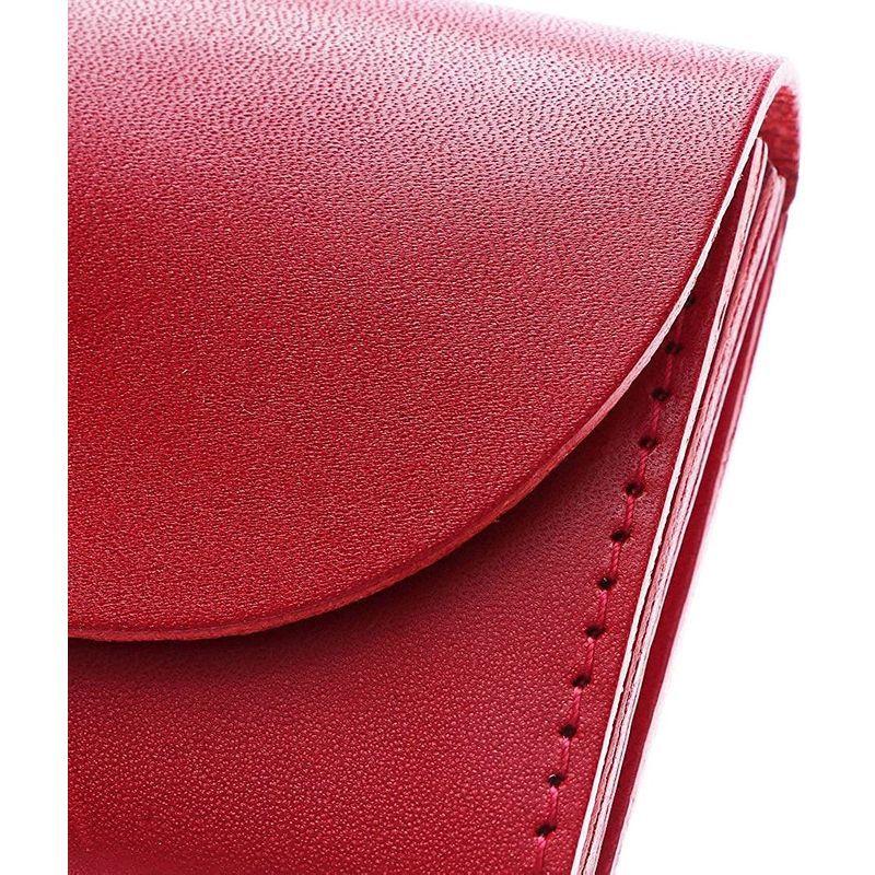 21新作モデル Italico イタリコ レッド 本革 日本製 ウォレット 小銭入れ コインケース カード入れ コンパクト 財布 栃木レザー その他財布 Hassoncaterers Com