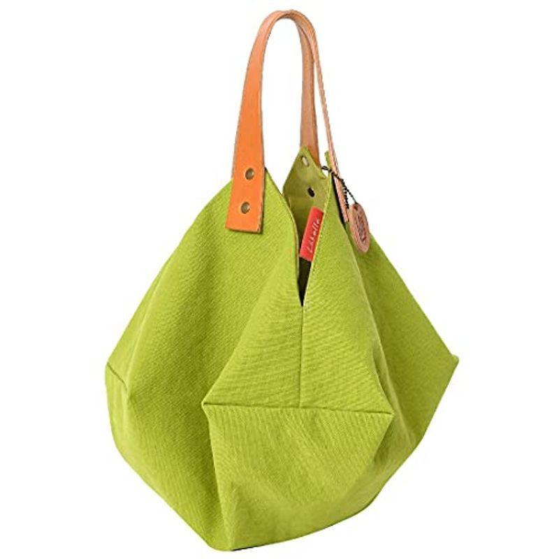 1年保証 ラヘラ 帆布 キャンバス セミショルダーバッグ コットン バッグ 栃木レザー ヌメ革 コットン レディース グリーン グリーン ならショッピング ランキングや口コミも豊富なネット通販 更にお得なpaypay残高も スマホアプリも充実で