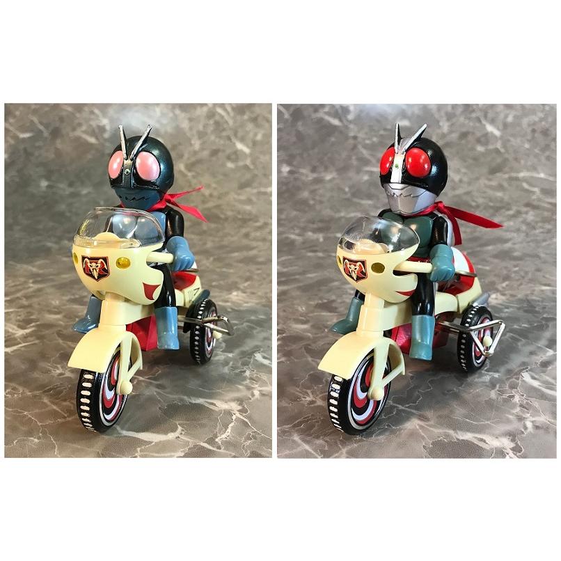 EX三輪車 仮面ライダー旧1号 Bタイプ＆仮面ライダー旧2号 Bタイプ