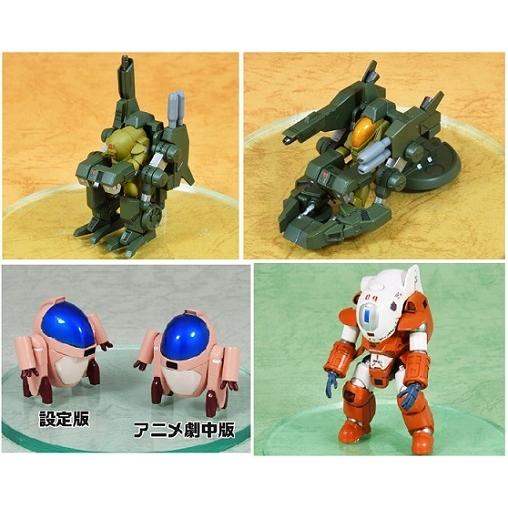 特装機兵ドルバック レジンキャストキット：4種セット』 : く