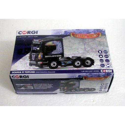 『1/50 スカニア R トップライン, John Hulston Haulage,完成品』CORGI