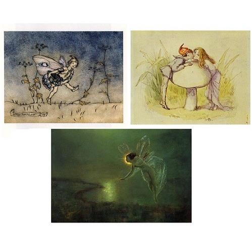 ミッドサマー イヴ 夏の夜の妖精たち 妖精画集 アーサー ラッカム他 くうねる堂 通販 Yahoo ショッピング