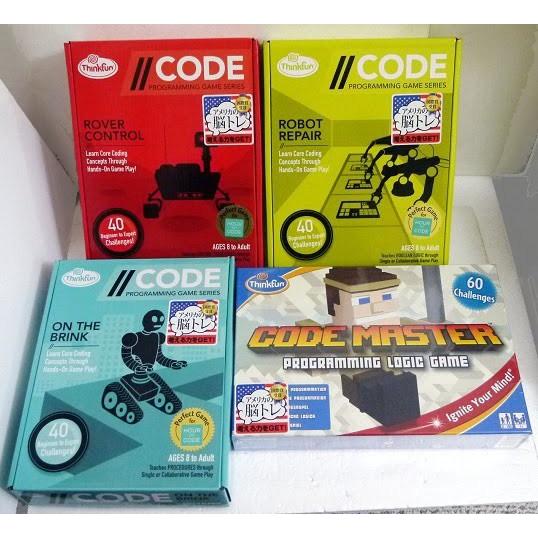 『プログラミング学習ゲーム：4点セット』CODE MASTER 他
