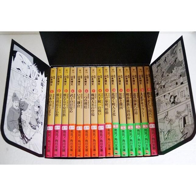 角川 漫画版 日本の歴史 全15巻セット』 文庫版 : くうねる堂 角川 漫画版 日本の歴史 全15巻セット』 文庫版 : くうねる堂