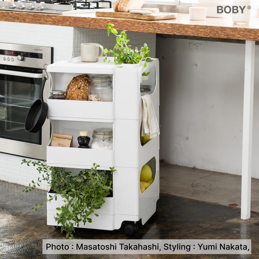 正規保証付】ボビーワゴン 3段5トレイ B-LINE ビーライン イタリア製