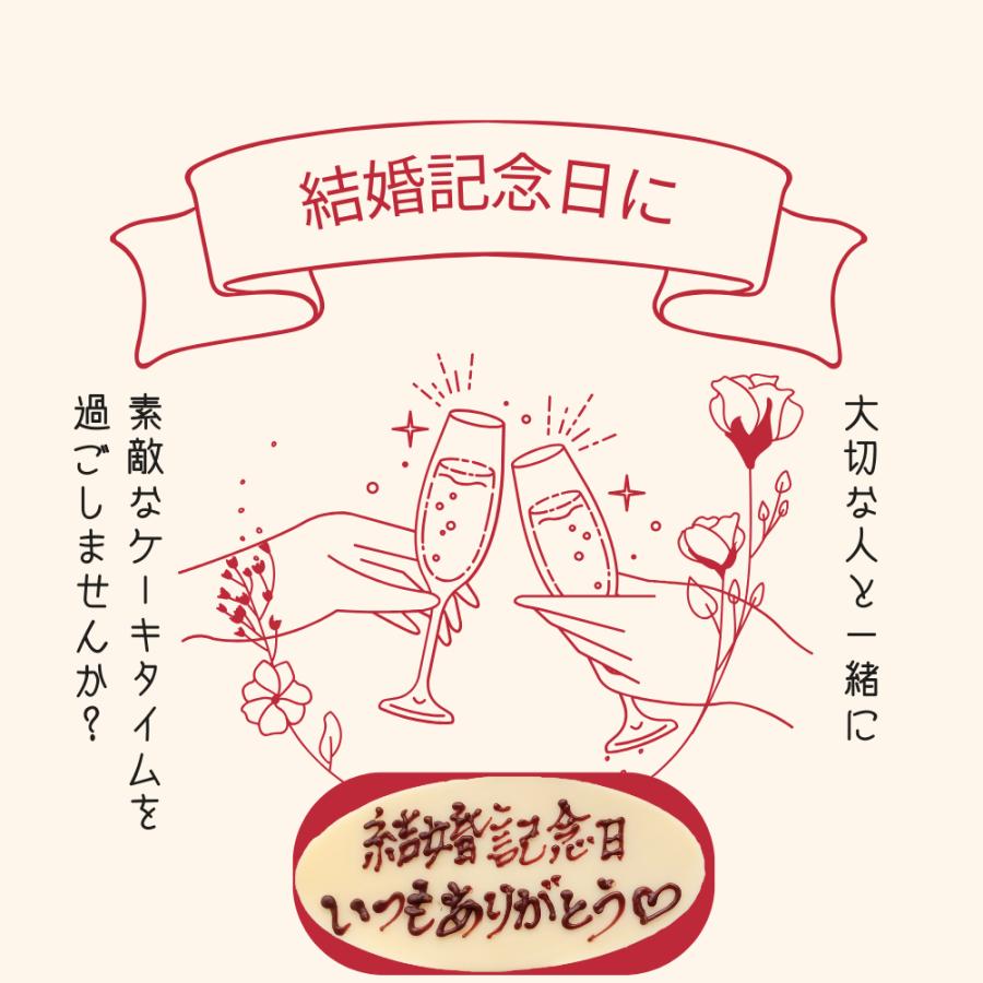 アイスケーキ ストロベリー チーズ パイ 5号 お誕生日 子供 こども 父の日 ギフト いちご 苺 イチゴ 誕生日 婚約 結婚 ウェディング 記念日 カード付 送料無料｜kuuuly｜12