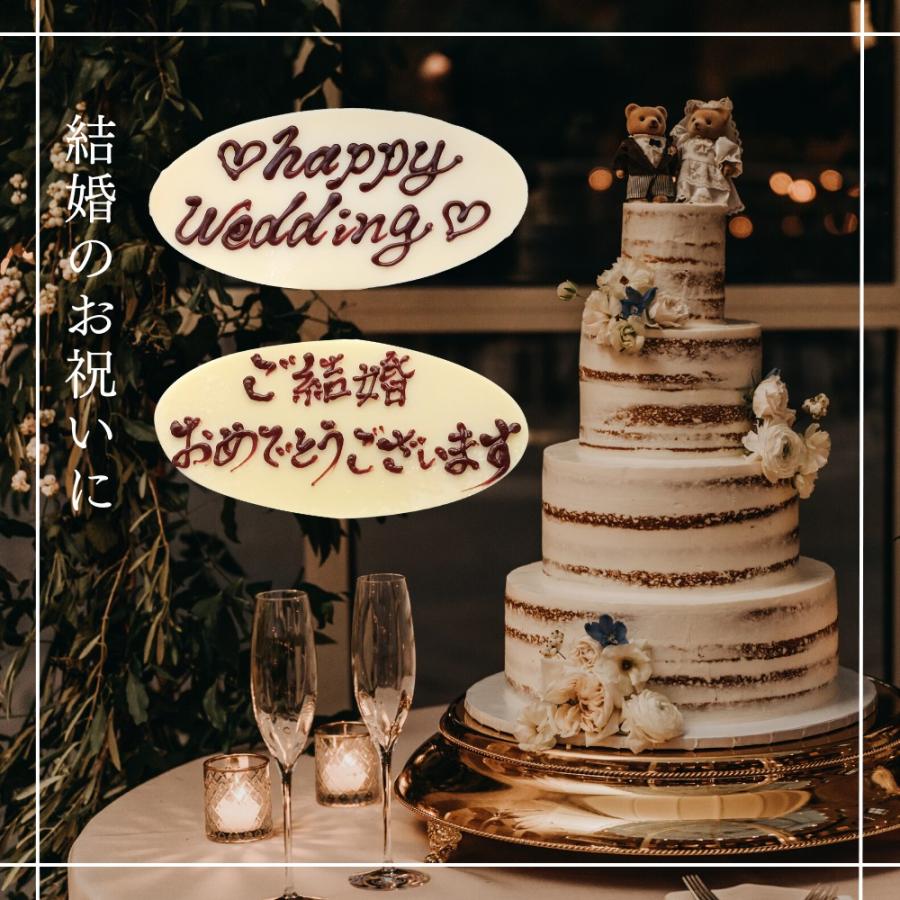 メッセージ チョコプレート A・B・C】 ケーキ お誕生日 バースデー