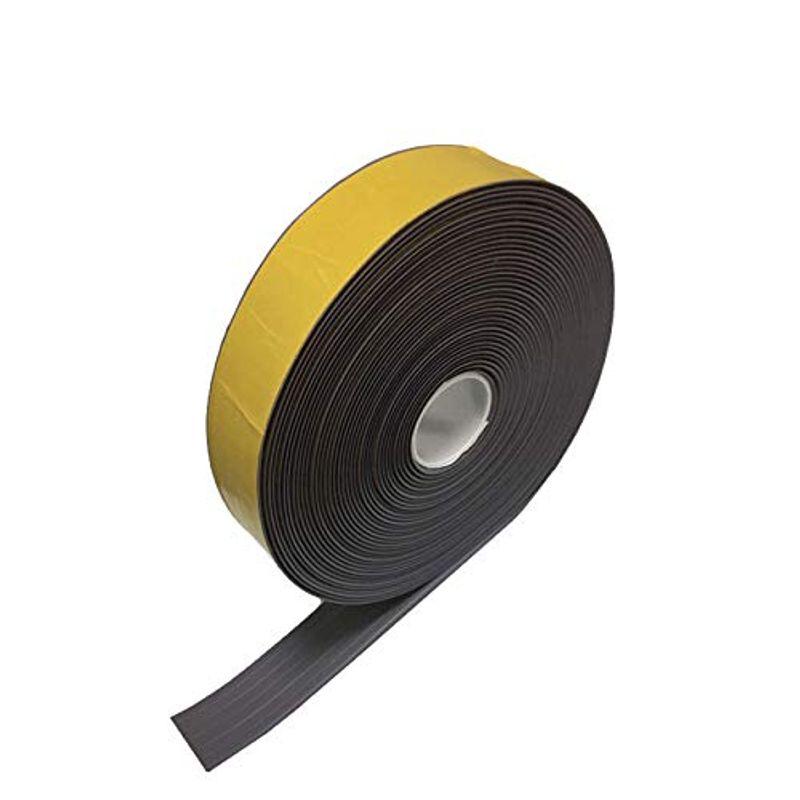 セーフラン(SAFERUN) AGV用高耐久磁気テープ(直線) 幅76mm x 25m 磁気テープ+PVC保護層が一体化 厚さ1mm マグ  :20210926224739-00573:KuwaE 通販 