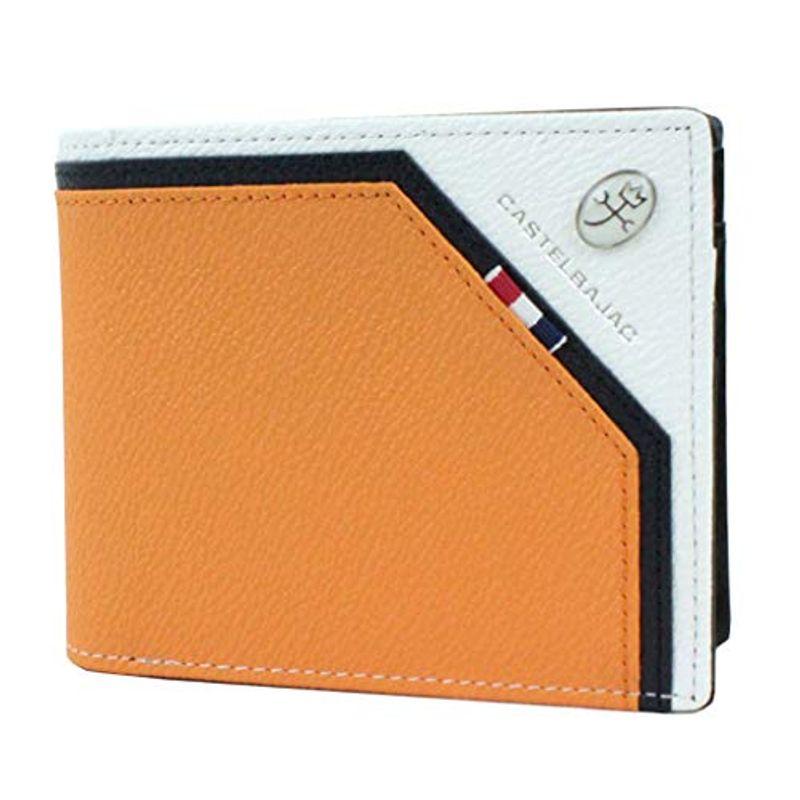 安い 店 カステルバジャック 二つ折り財布 レグレ メンズ 26オレンジ 純正 Segurartserralheria Com Br