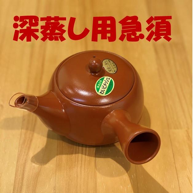 急須約400ml 深蒸し 掛川茶 100g お試しセット : 桑原園の壮太の茶