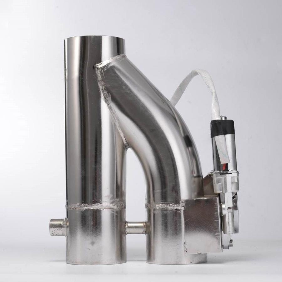 舗舗マフラー 排気系パーツ 63mm 同時開閉 可変電動 バルブ バイパス