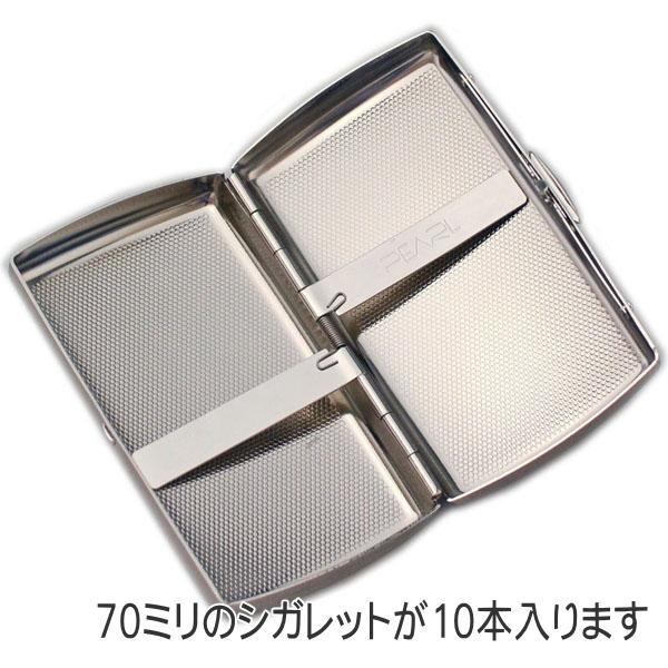 Pearl シガレットケース 70mm 10本用 ヴィーナスベビー ニッケルサテン
