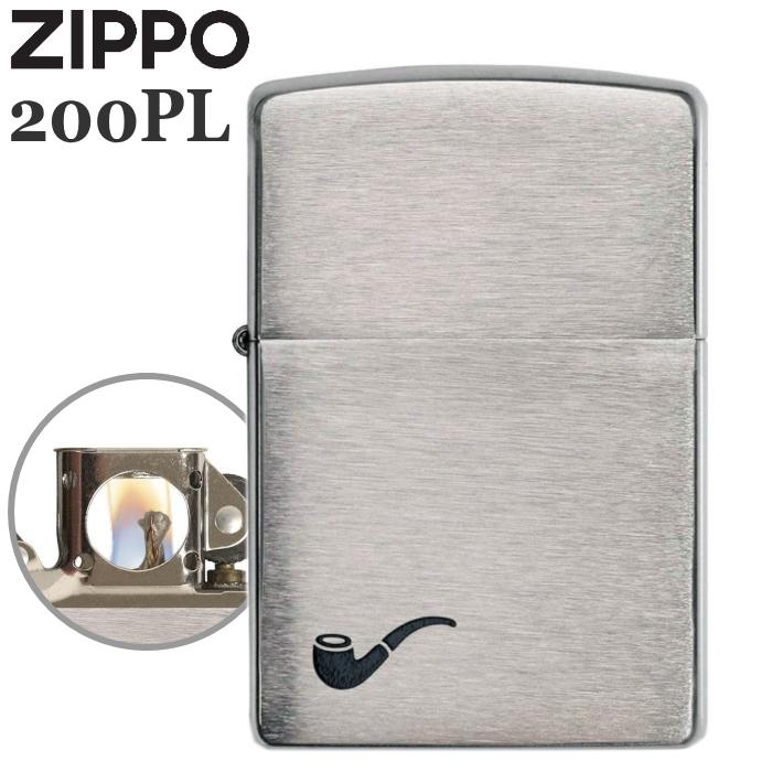 ZIPPO（ジッポー） パイプ用ライター 200PL クロームサテン パイプ仕様 