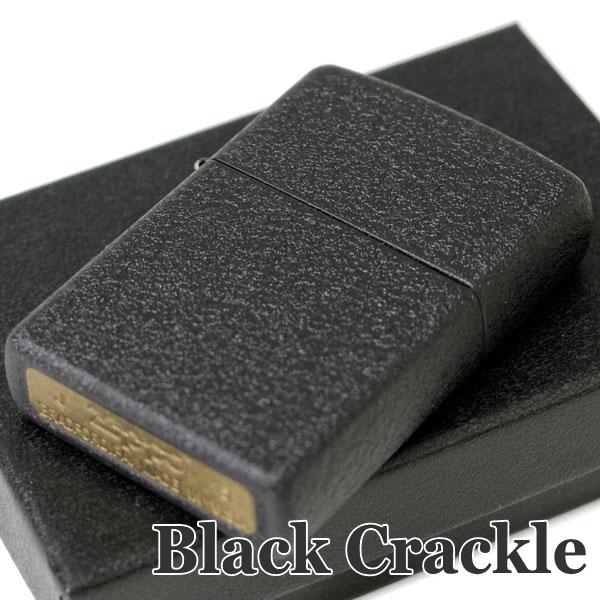 ZIPPO ジッポー 236 Black Crackle ブラッククラックル ザラザラ
