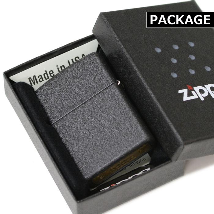 ZIPPO ジッポー 236 Black Crackle ブラッククラックル ザラザラ