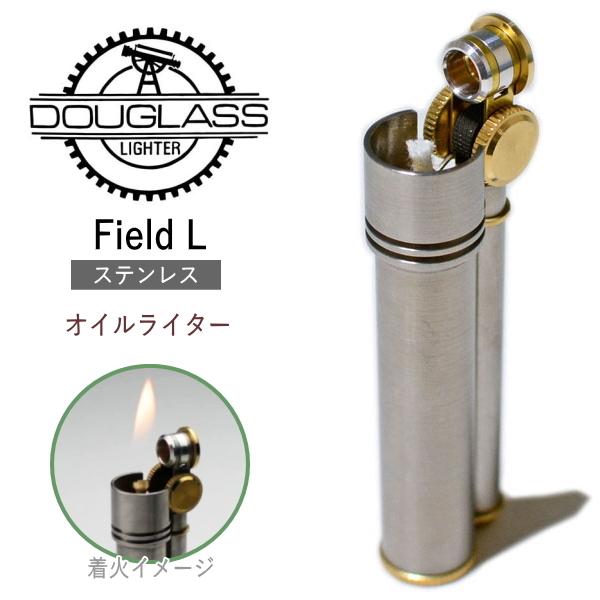 DOUGLASS ダグラス フィールドL ステンレス オイルライター 84750の画像