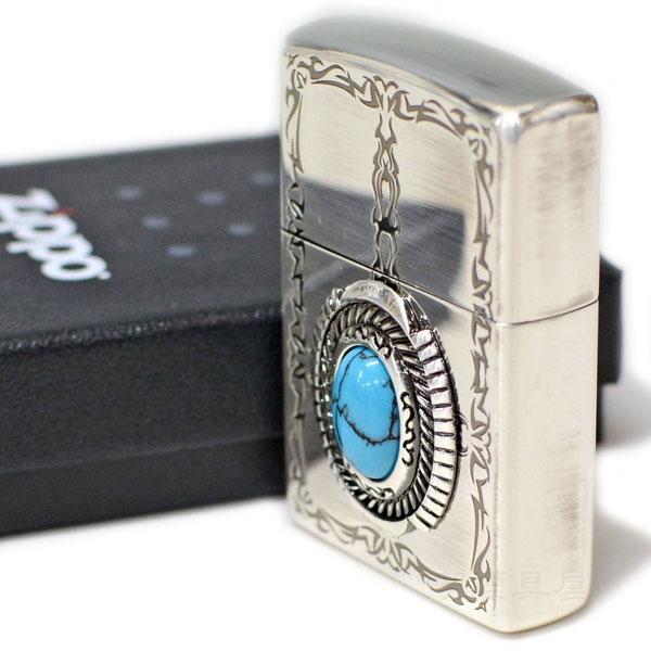 ZIPPO（ジッポー） ライター ターコイズスタイル タトゥーデザイン 