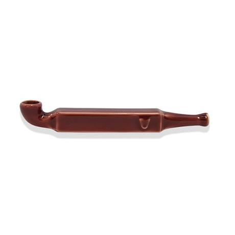 SHIEN 瀬戸焼 手造り 陶器製 ミニきせる 角型 全7色 110mm : 喫煙具屋