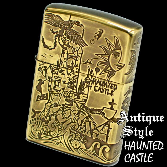 ZIPPO（ジッポー） アンティークスタイル A HAUNTED CASTLE ライター