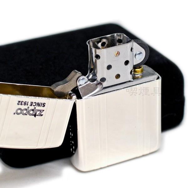 ZIPPO 162ZR-SVM アーマー シルバーミラー ジッポー ライター 正規品 専用ベロアBOX入り オイルライター LT12554の画像