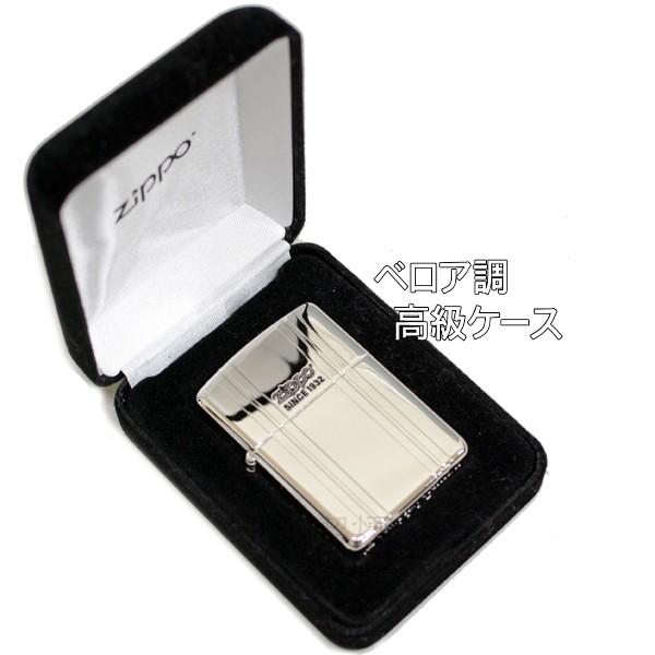 ZIPPO 162ZR-SVM アーマー シルバーミラー ジッポー ライター 正規品 専用ベロアBOX入り オイルライター LT12554の画像