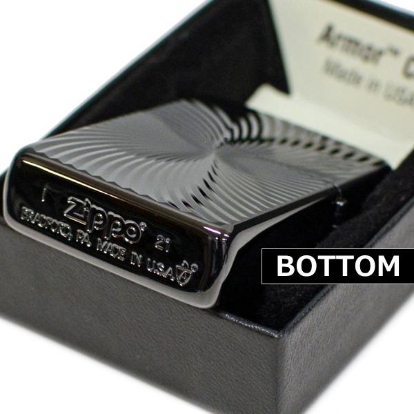 ZIPPO（ジッポー） アーマー 62TIBK-WAVE アーマーチタンブラック 
