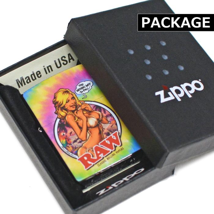 ZIPPO（ジッポー） ZIPPO RAW ガール タイダイ ライター 正規品 
