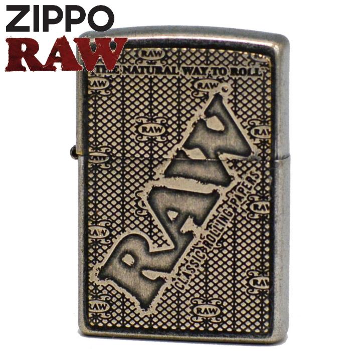 ZIPPO RAW ウォーターマークメタル ジッポー ライター 正規品