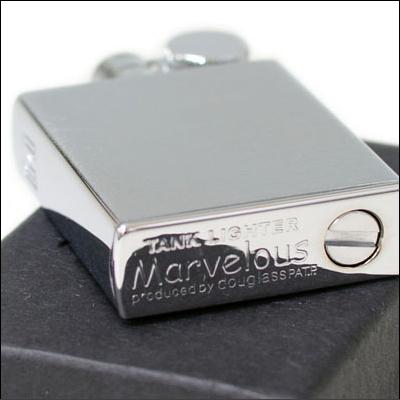 Marvelous マーベラス Bタイプ クロームサテン オイルライター : 喫煙