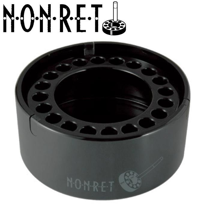 ペンギンライター 卓上灰皿 NONRET ノンレット 大 108mm ブラック