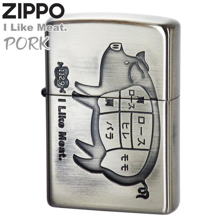 ZIPPO（ジッポー） ライター アイライクミート ブタNi ニッケル