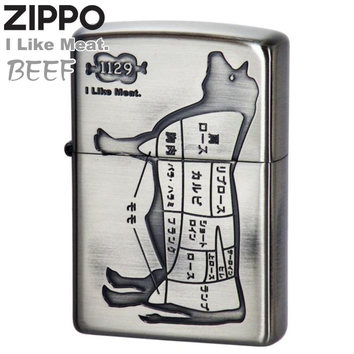 ZIPPO（ジッポー） アイライクミート ウシNi ニッケル おもしろい