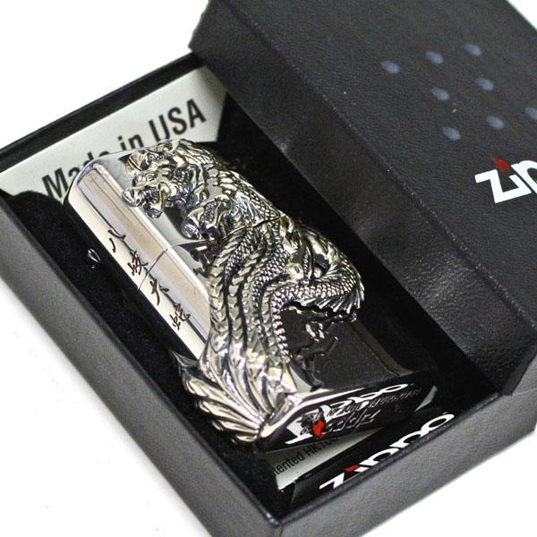 ZIPPO（ジッポー） 八岐大蛇 ヤマタノオロチ 銀いぶし 神獣シリーズ