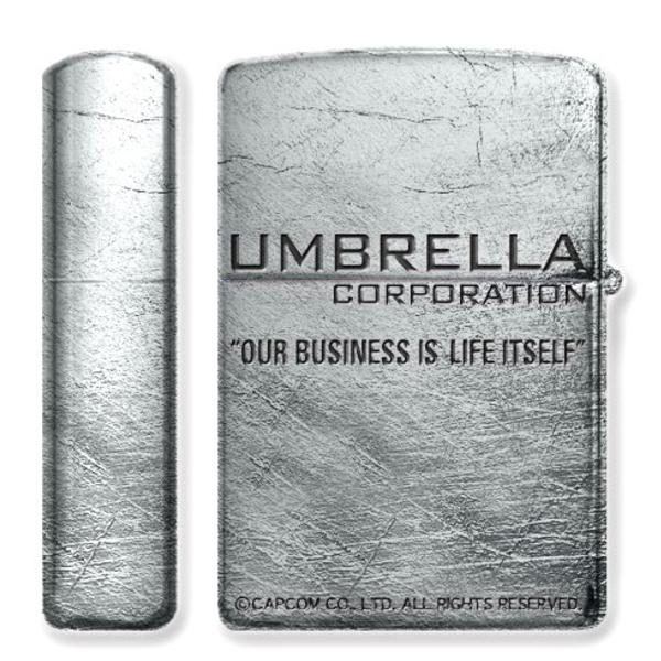 ZIPPO（ジッポー） ライター バイオハザード Umbrella 銀サテン古美