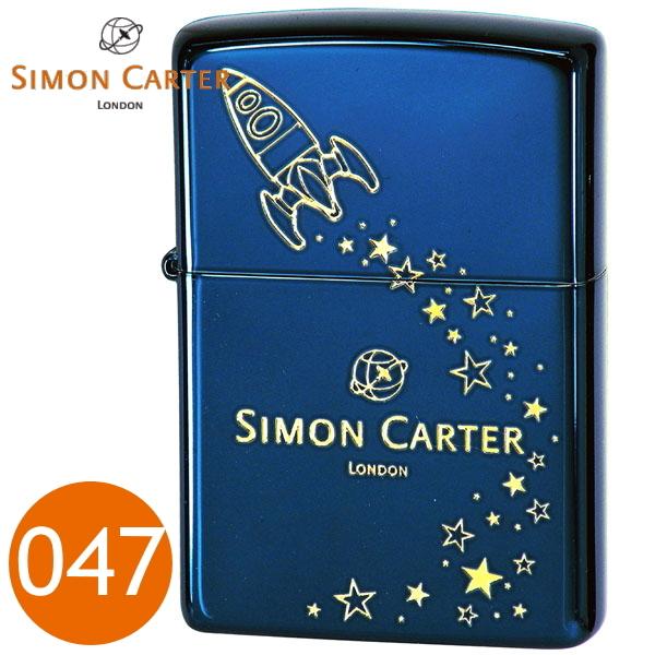 ZIPPO ジッポー SCP-047 サイモンカーター ロケット イオンブルー かわいいZIPPOライター 女性向け