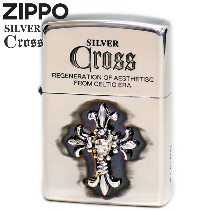ZIPPO（ジッポー） シルバークロスメタル CRS 全4タイプ ライター 正規
