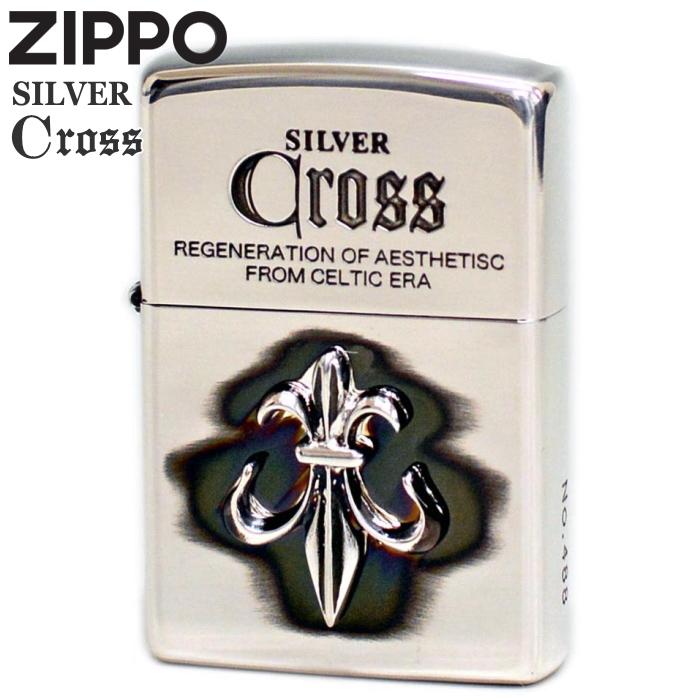 ZIPPO（ジッポー） シルバークロスメタル CRS 全4タイプ ライター 正規