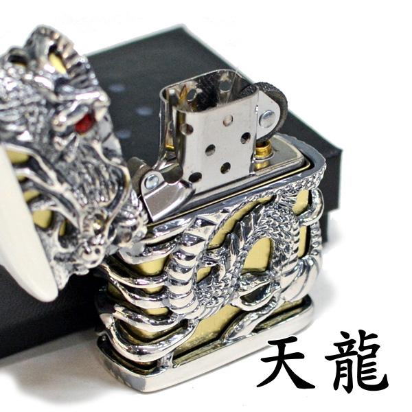 ZIPPO（ジッポー） 天龍（二） 真鍮古美 TR-BSF フルメタルジャケット 