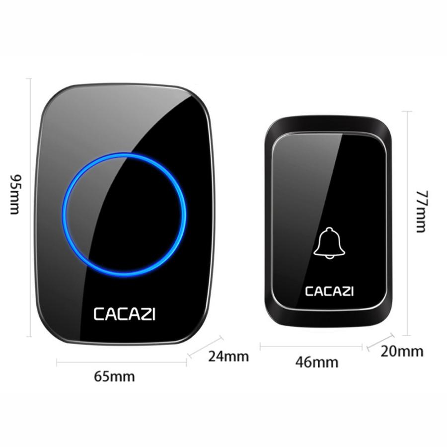 正規品 電池式 ワイヤレスチャイム 呼び鈴 玄関チャイム 最高300M無線